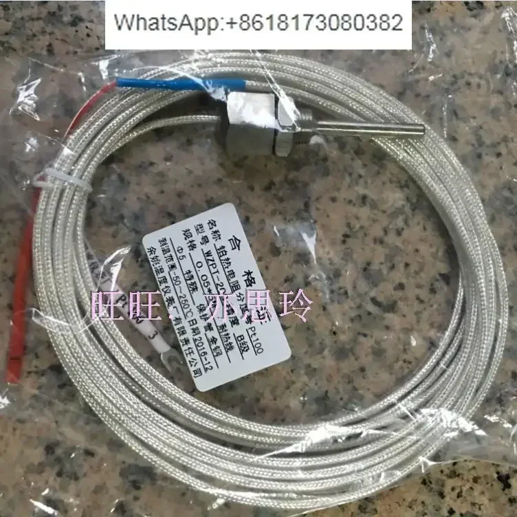 Yuyao temperature instrument, Gongbao sensor, all stainless steel probe, platinum thermistor, heat-resistant wire WZPT-203