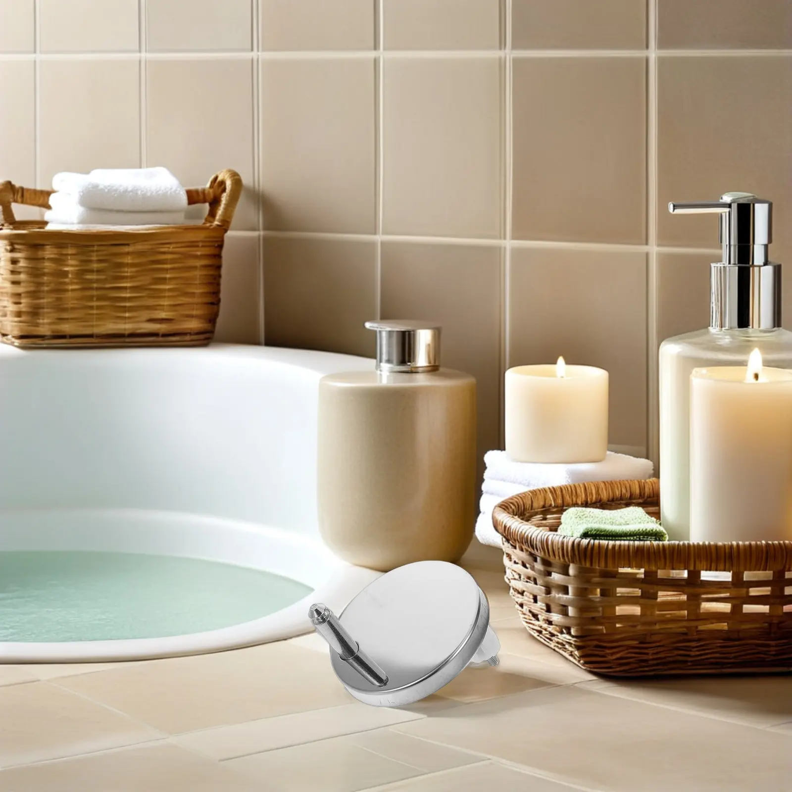 

2Pairs Replacement Toilet Seat Screws Universal Heavy Duty Plastic Bolts Rubber Plugs Secure Tightening Kit for All Toilet Lid