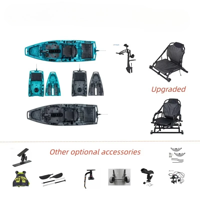 

Airo More Flexible Detachable Pedal Modular Drive Sea Fishing Kayak