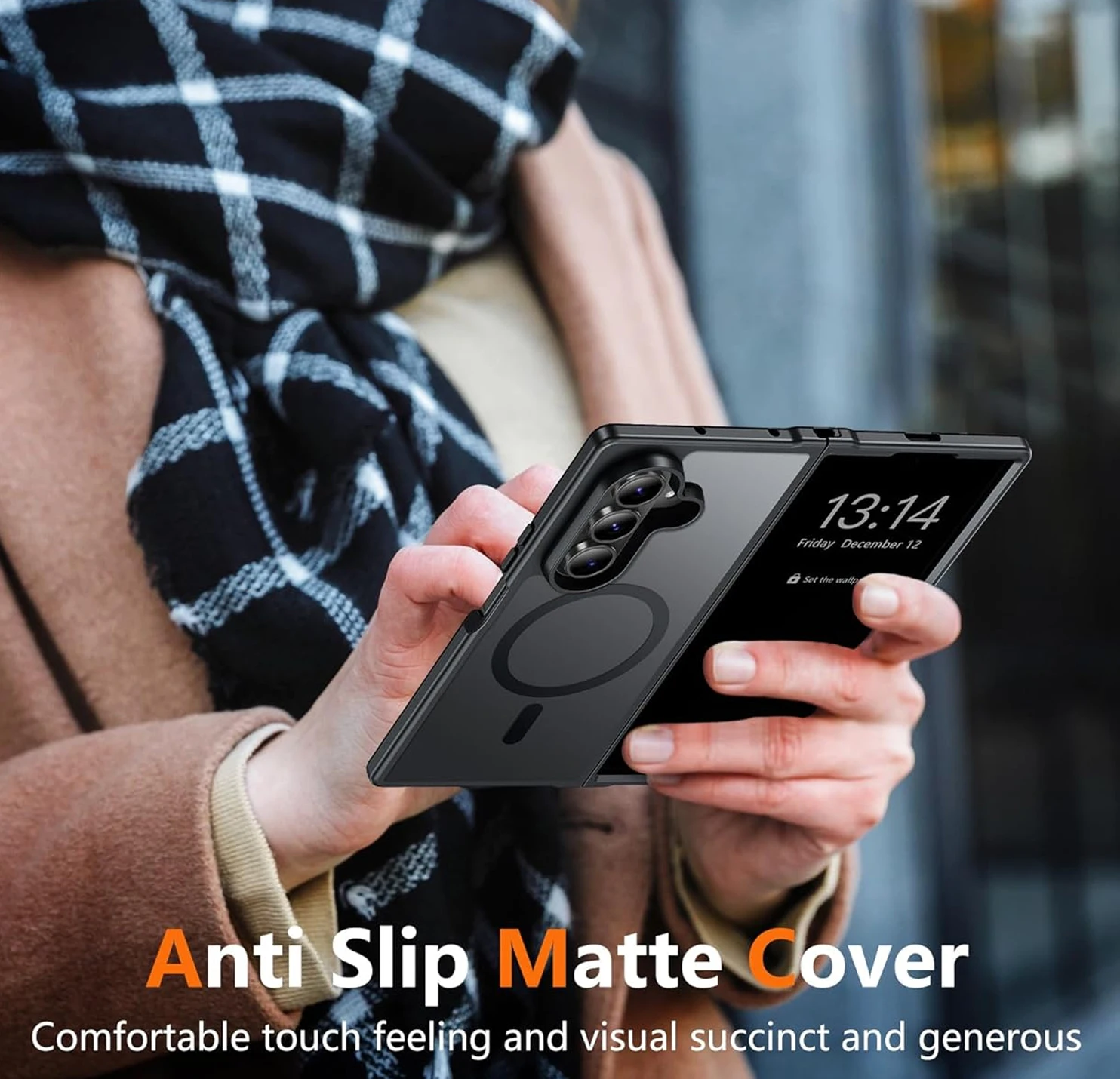 UYUXIO Magnetic Mobile Phone Case for Samsung Galaxy Z Fold 7… — view 2