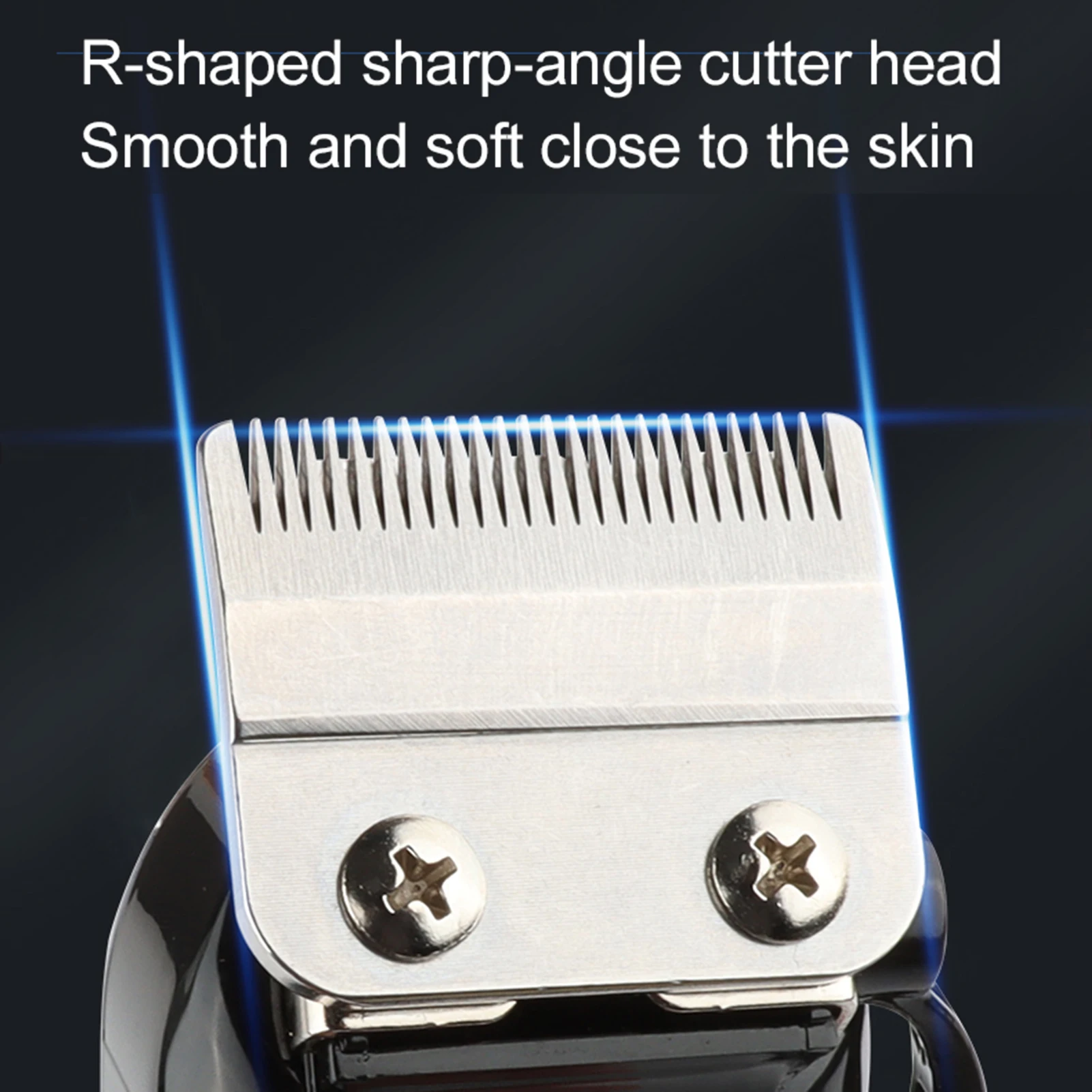 HIENA Professional fryzjerska maszynka do strzyżenia włosów inteligentny wyświetlacz wykończenie maszyna do ścinania włosów elektryczna maszynka do strzyżenia włosów prowadnica ograniczająca grzebień golarka