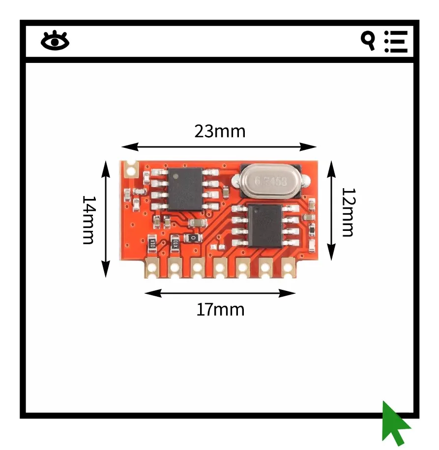 

5 шт. Ling-R1Pro-M3/M5N (433 МГц) беспроводной модуль приемника радиочастотного пульта дистанционного управления для умного дома