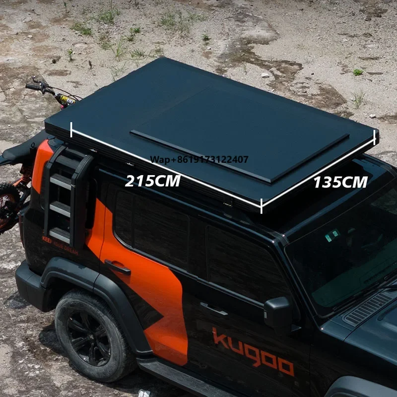 

Aluminum Alloy Hardtop SUV Car Tent Sunroof Entry Four-season Double Layer Diagonal Bracing Portable Outdoor Camping Made Oxford