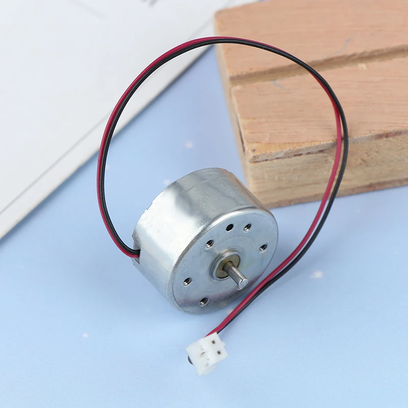 

1 шт. RF-300C Mini 300 двигатель постоянного тока 1,5 В-6 В 7000 об/мин микро 24,4 мм круглый двигатель шпинделя низкий ток DIY вентилятор солнечной энергии хобби игрушечная модель