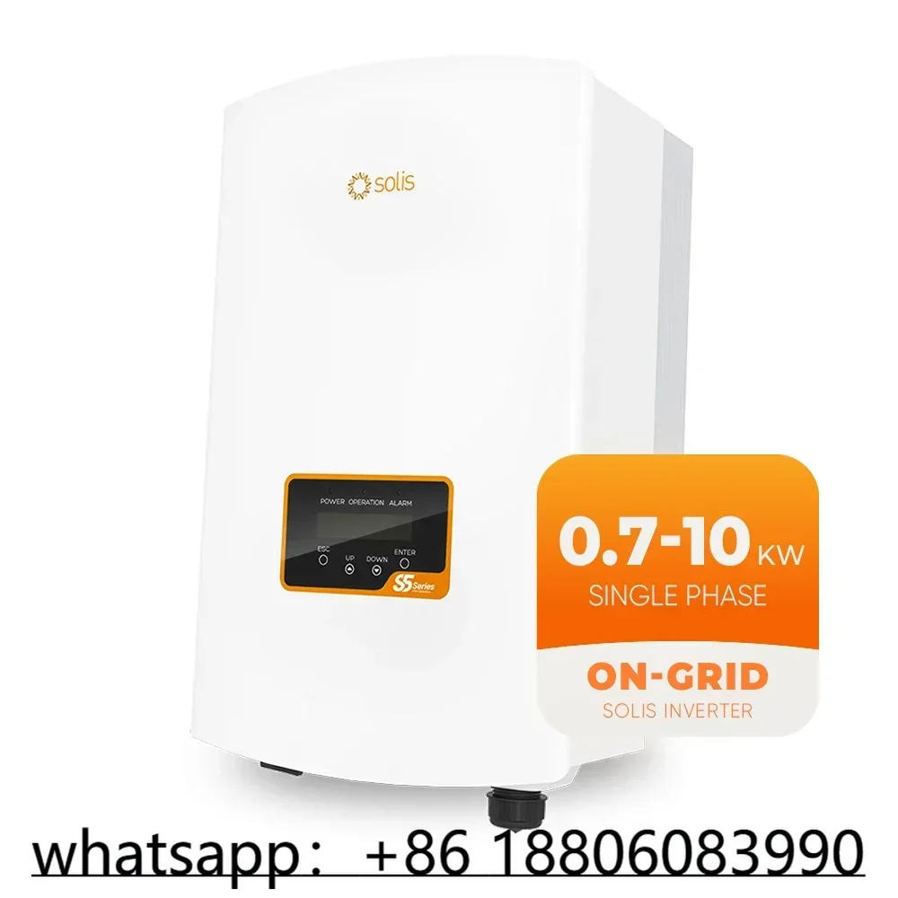 Solis On Grid Solar Inverter 3Kw 5Kw 10Kw Solar Inverters Single Phase Price