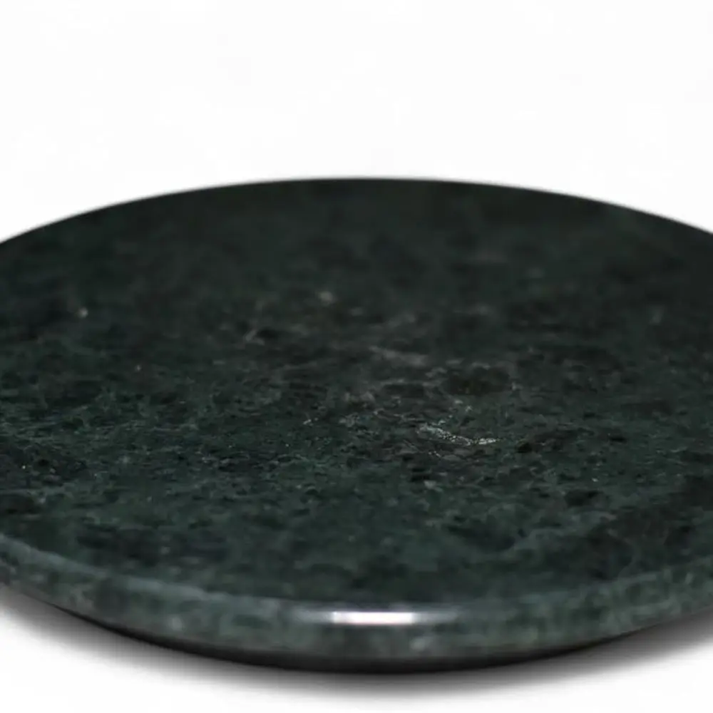 Natural Stone 9x9 Inch Round Rolling Base for Dough, Roti, Chapati, and Paratha Making