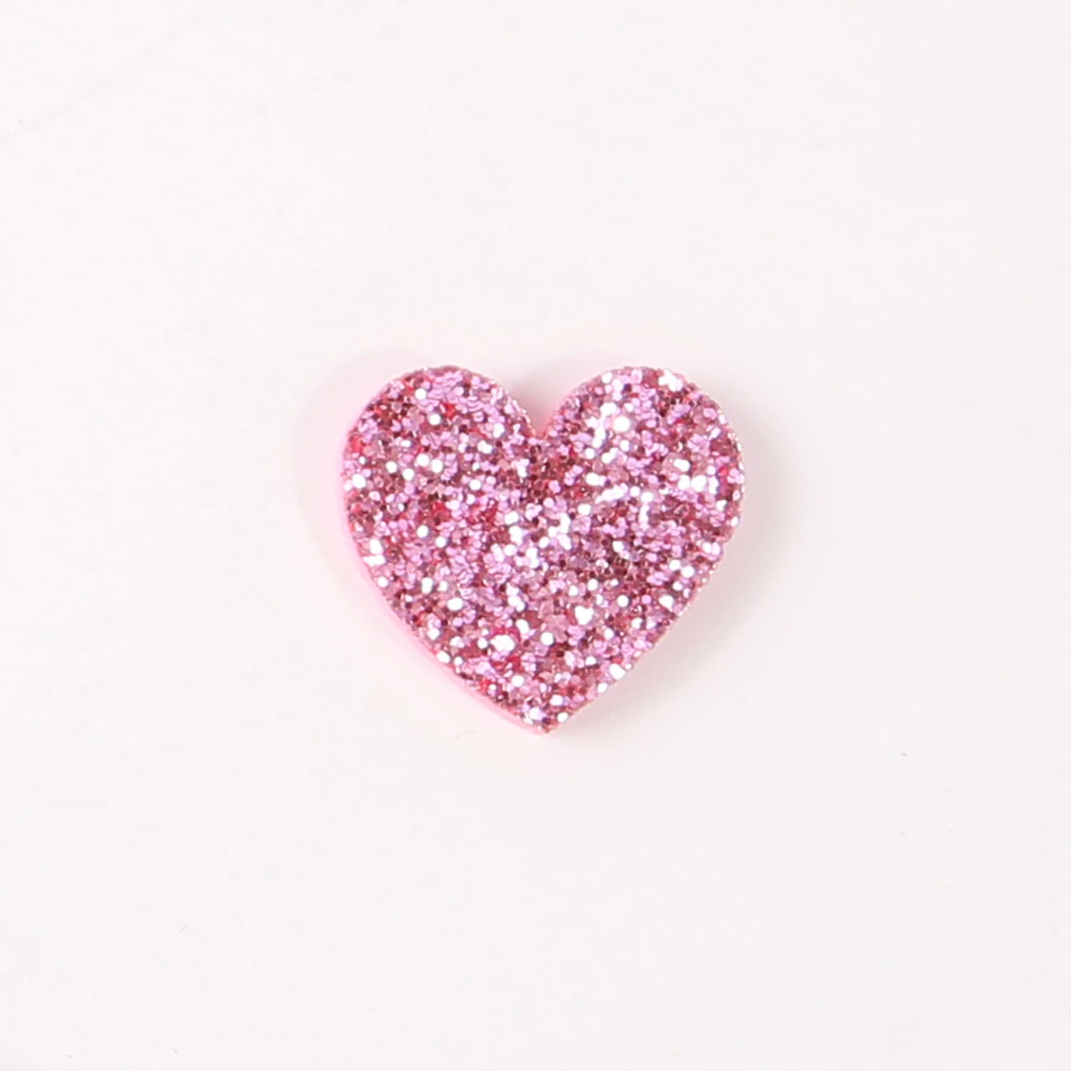 30 قطعة بريق الترتر القلب الصغير الحب اكسسوارات الديكور DIY بها بنفسك كليب الملابس قبعة بروش شنطة هدايا صندوق لديكور عيد الحب