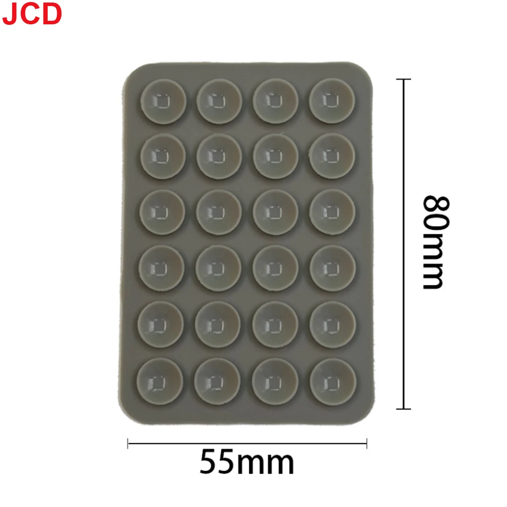 JCD 1 stücke Doppelseitige Silikon Saugnapf Handy Saugnapf Mit Klebepad Silikon Pad Gummi Saugnapf ﻿