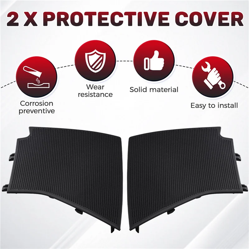 

A33K-1 пара защитных чехлов динамиков передней двери 8V3035409A, 8V3035410A для A3 S3 RS3 2017-2021