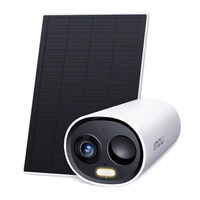 IMOU 2K Solar Battery Powered Wireless Security Camera Solar Panel Color Night Vision WiFi Outdoor IP Camera Smart Detection