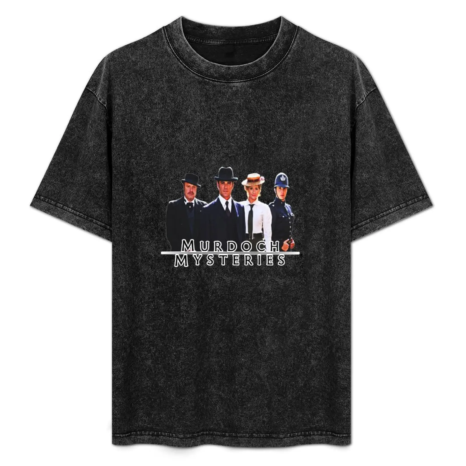 

Murdoch Mysteries T-Shirt Simple Casual Short Sleeve Cotton T-Shirt