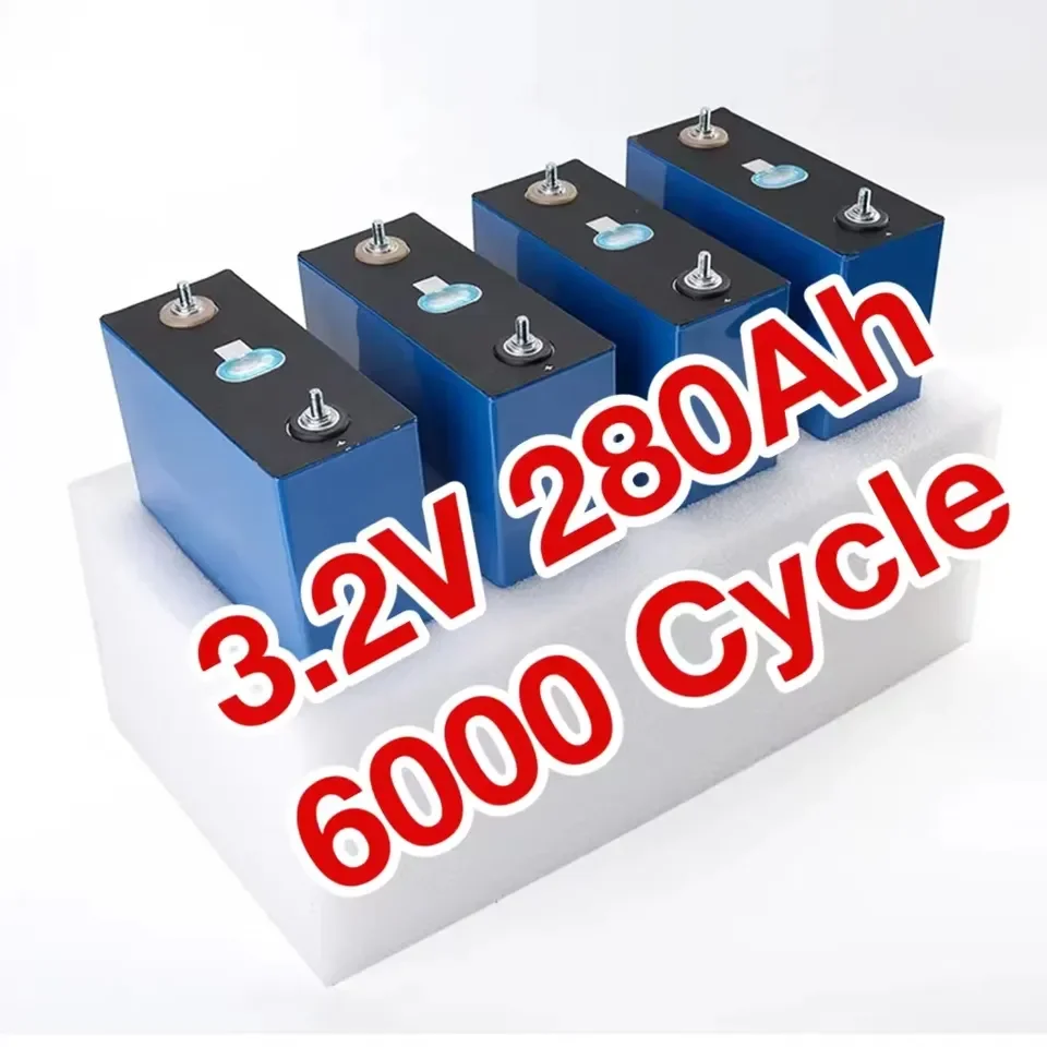 EU Stock Grade A 6000 cycles 280ah Lithium iron phosphate battery REPT LF280 3.2V 290AH Lifepo4 Battery for RV Solar Storage