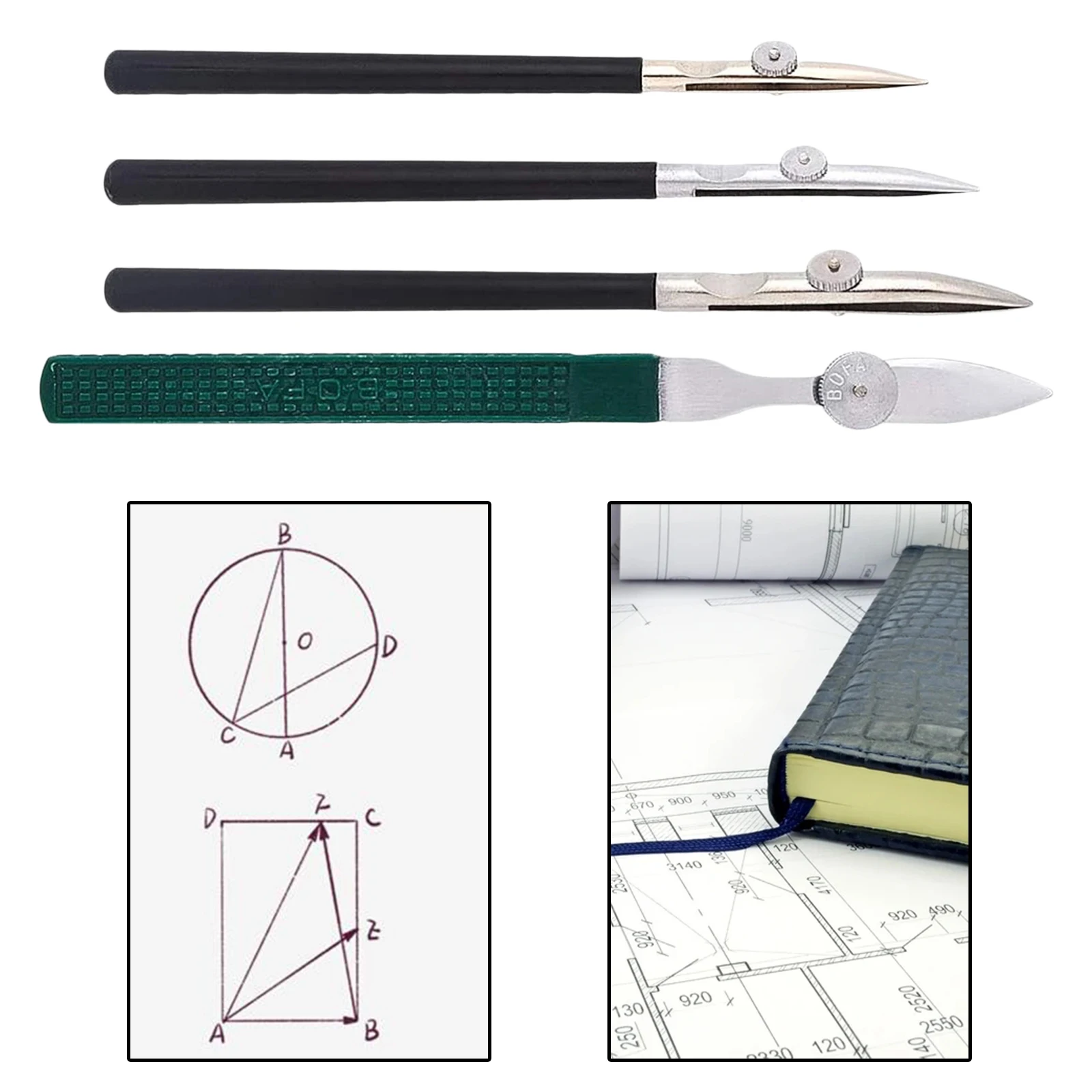 4x Ruling Pen Mounting Masking Fluid Writing for Drawing Oil Painting