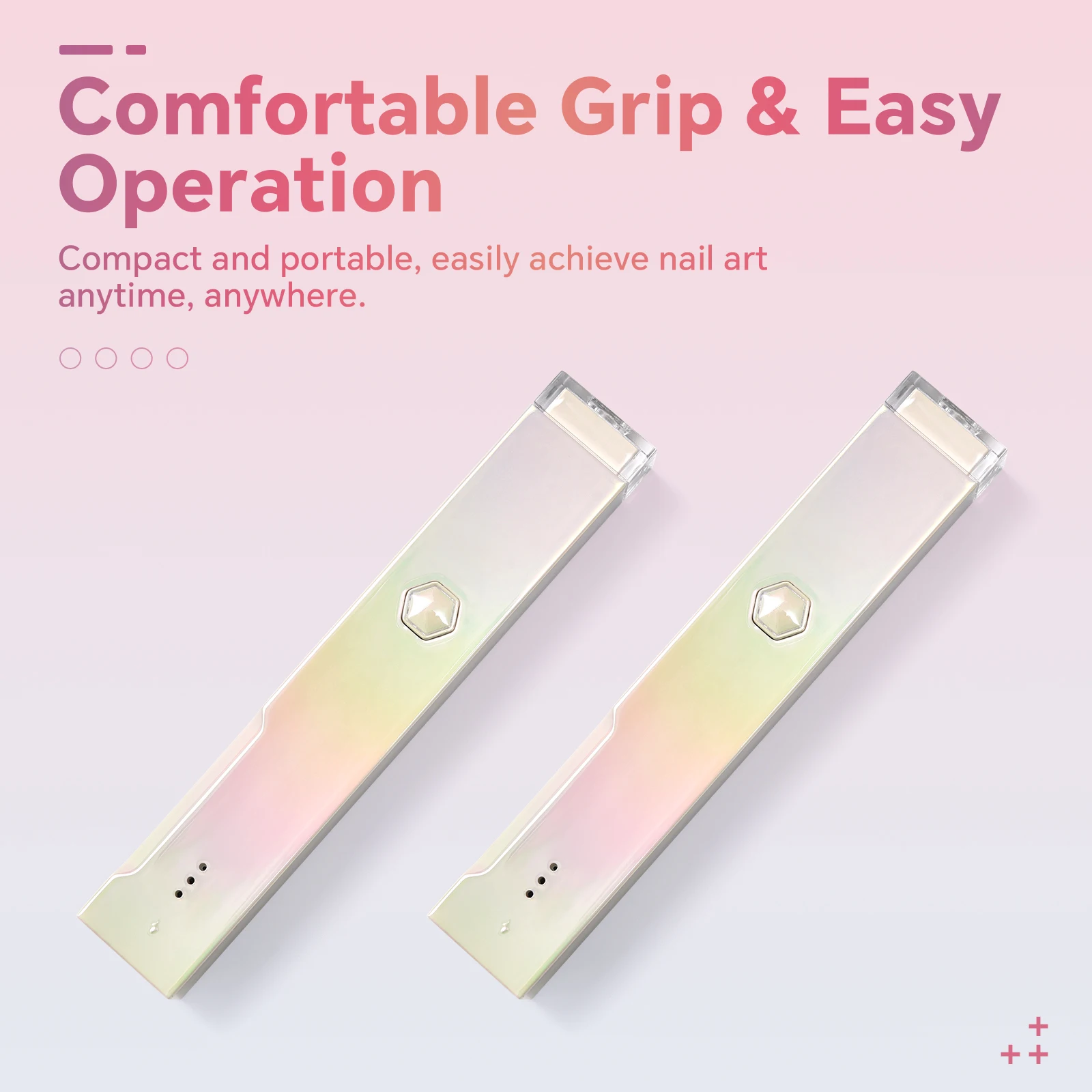 

Переносная УФ-лампа для гель-лака 6 Вт, с эффектом переливания, долговечная, быстросохнущая, профессиональный инструмент для маникюра