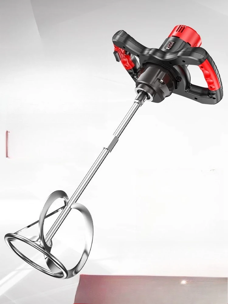

Paint paint mixed with cement putty powder Electric concrete beater mixer
