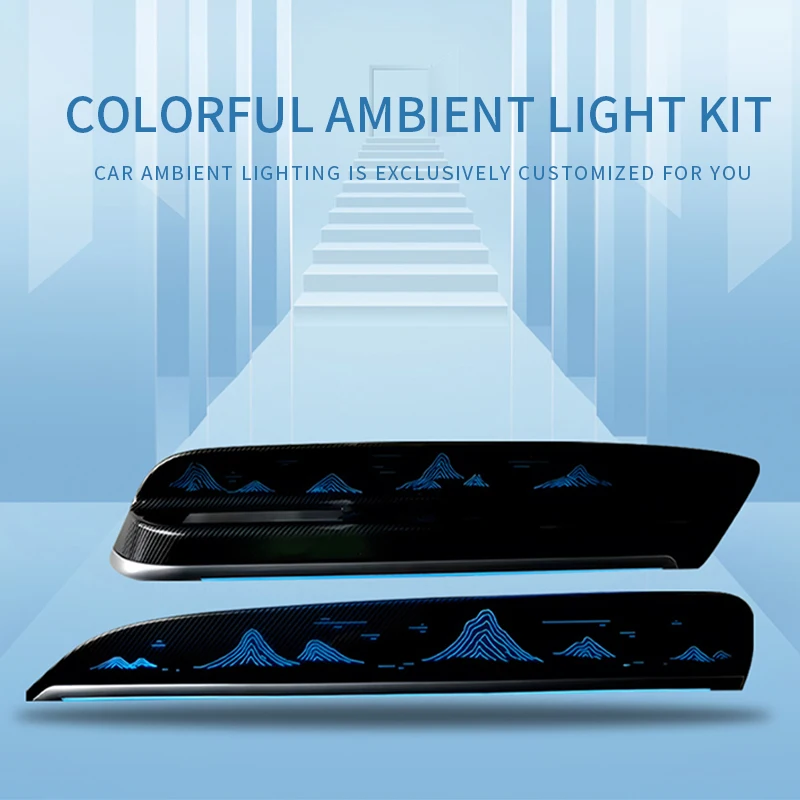 DJZG Colorful Atmosphere Lighting Kit for Vclass Vito Metris