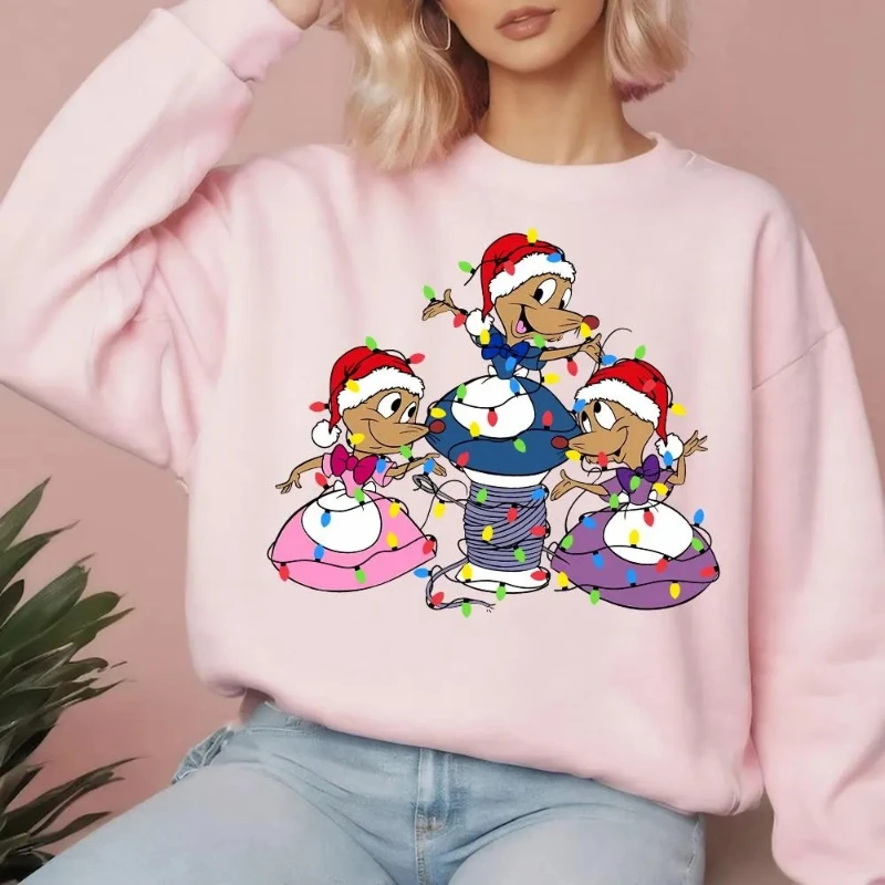 ディズニー シンデレラ ソーイング クラブ クリスマス ライト パーカー レディース パーカー 秋/冬 男女兼用