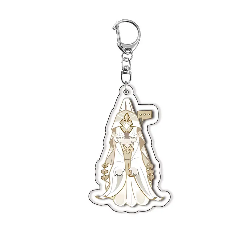 Cookie Run Kingdom‌ Cute Acrylic Keychain Bag Charm Pendant Game Related Product Gift Q Version Creative Key Chain Accessories