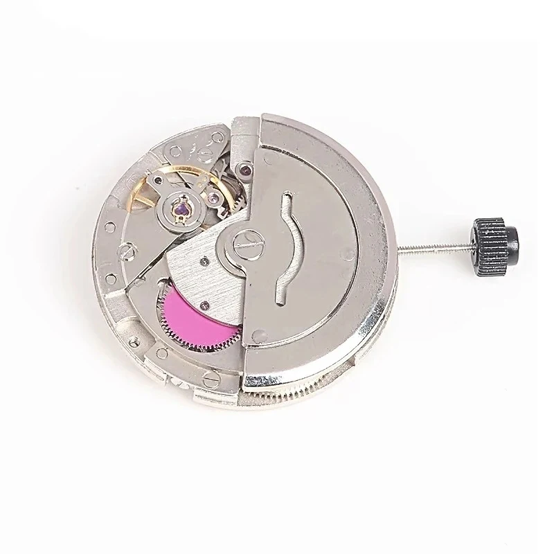 Movimento mecânico automático roda vermelha, movimento único calendário, máquina do ouro, novo, China 8205