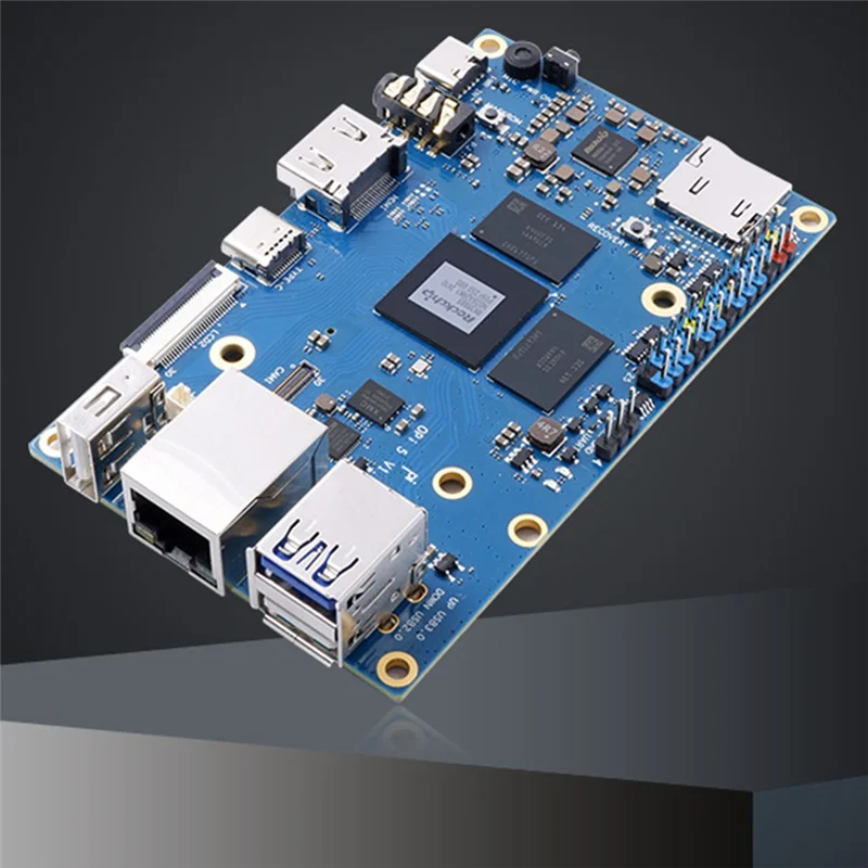 AAAEL-для Orange Pi 5 RK3588S PCIE модуль + корпус из алюминиевого сплава Wi-Fi + BT SSD Gigabit Ethernet плата работает для ОС Android Debian