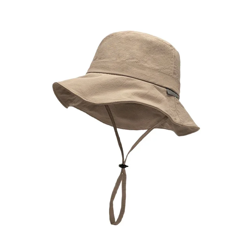 새로운 사계절 버킷 모자, 속건성, 경량, 접이식, 보관함, 태양 모자, 야외 하이킹 모자, 낚시 모자