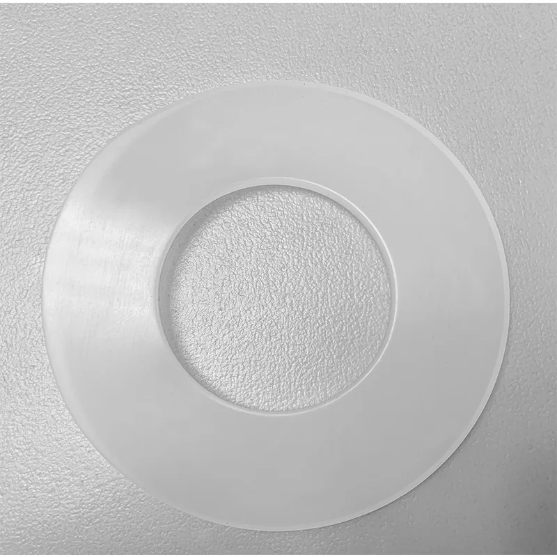 Gasket Datar Mesin Cuci Flange Karet Silikon Lembut Gasket O-ring Penyegel Tahan Suhu Tinggi untuk Cincin Segel Sekrup Pipa Air