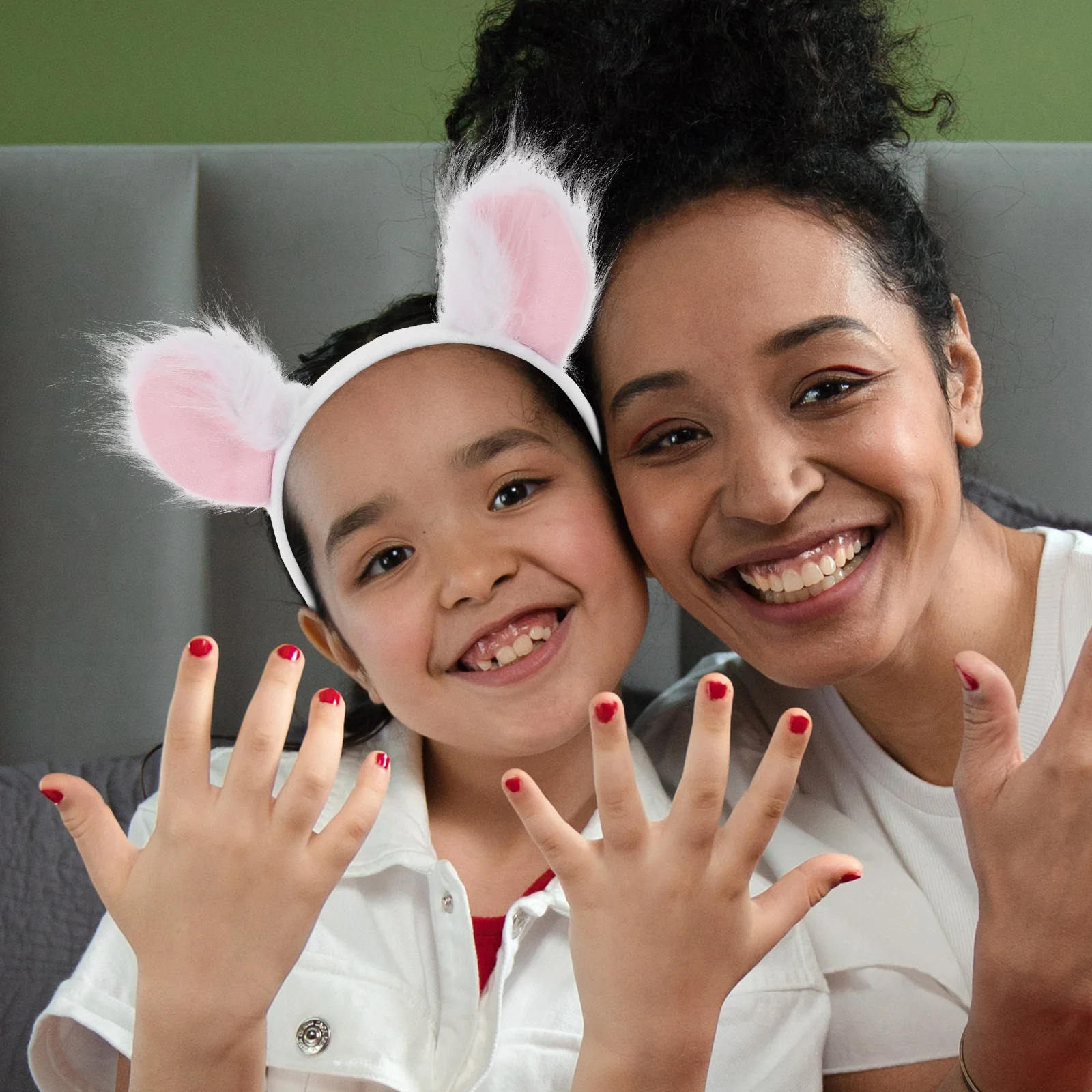 ชุดหูโคอาล่าพร้อมที่คาดผม หาง และโบว์ผูกคอ อุปกรณ์แต่งกายสัตว์ สำหรับแต่งตัวคอสเพลย์ งานฮาโลวีน คริสต์มาส และงานเทศกาลต่างๆ