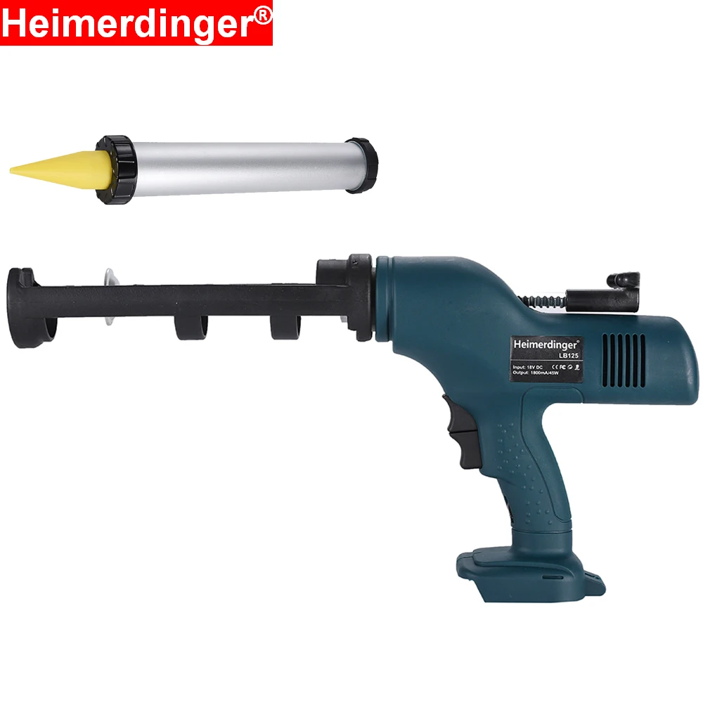 18V Cordless Eelectric silicone Tool,Caulk and Adhesive Gun,Sealant Mastic Gun,Seam Filling Gun,Compatible LB1830 1840 1850 1860