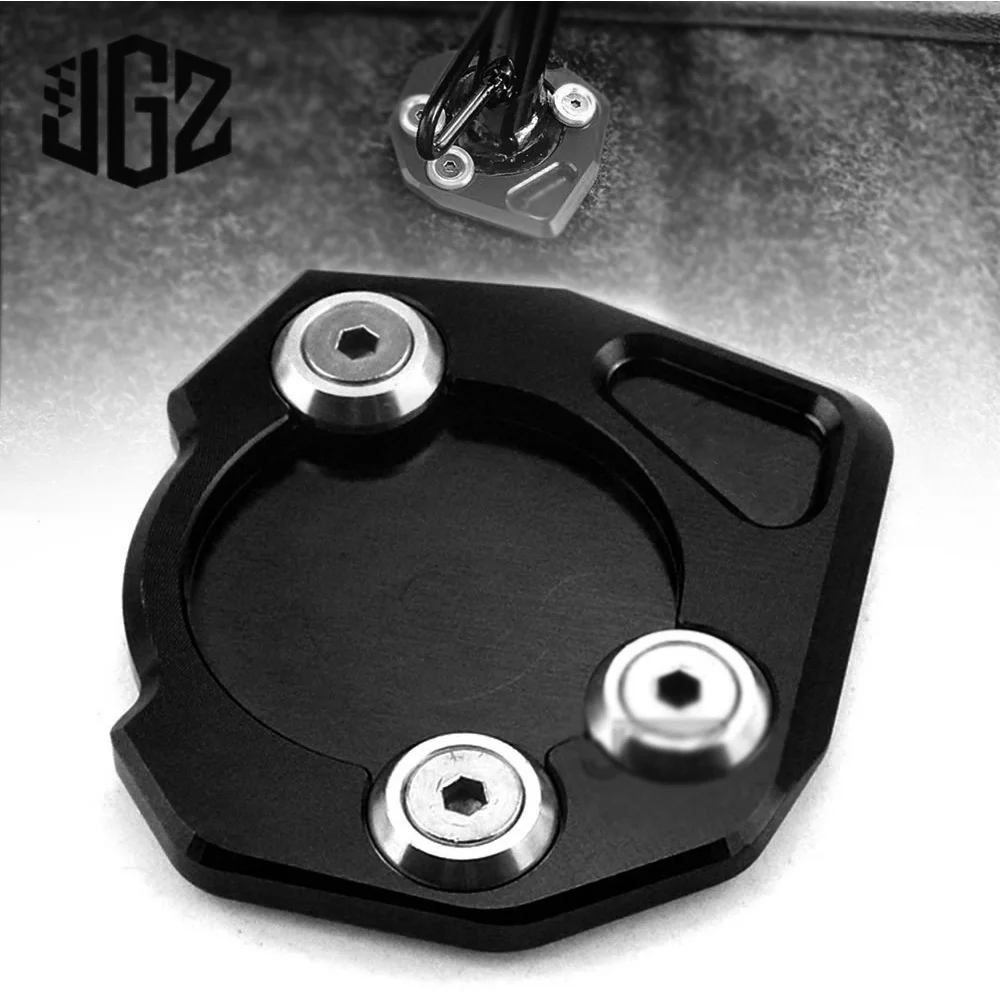 

For Husqvarna Svartpilen 401 250 2018 - 2021 Side Stand Enlarger Motorcycle CNC Kickstand Extension Enlarge Plate Accessories