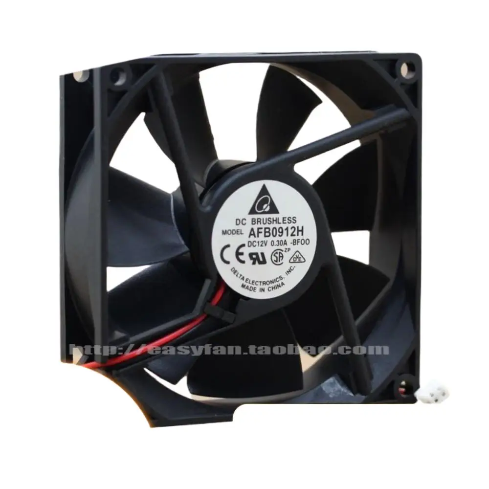 

For Delta 9025 AFB0912H 12V 0.30A 9CM Server Cooling Fan, Efficient Airflow Computer Cases and Servers