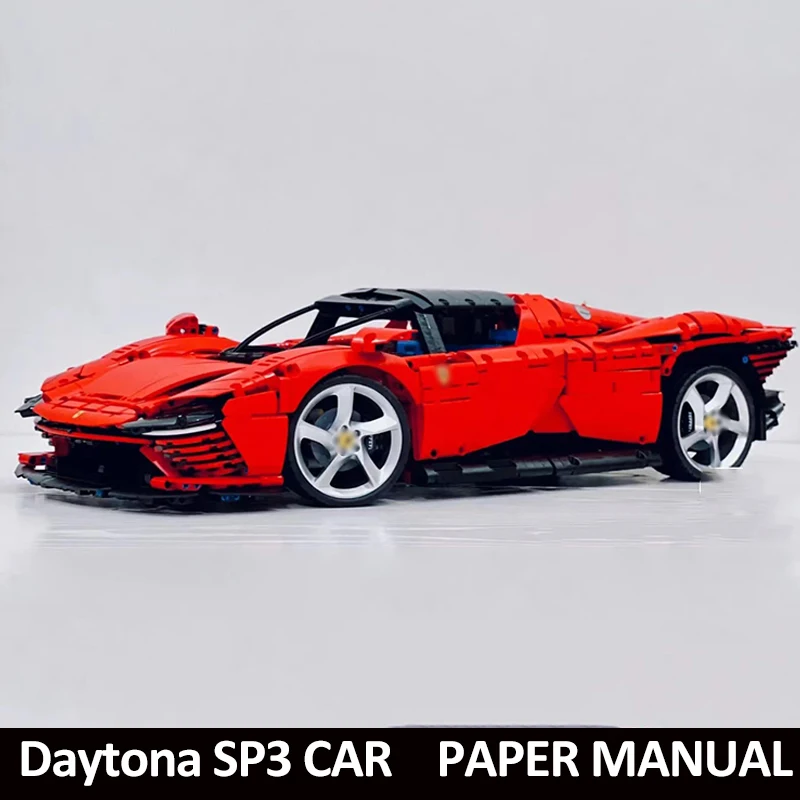 Technical Daytona SP3 42143 Supercar Model Building Block Sport Car Toys For Boys Girls Kids Birthday Gift