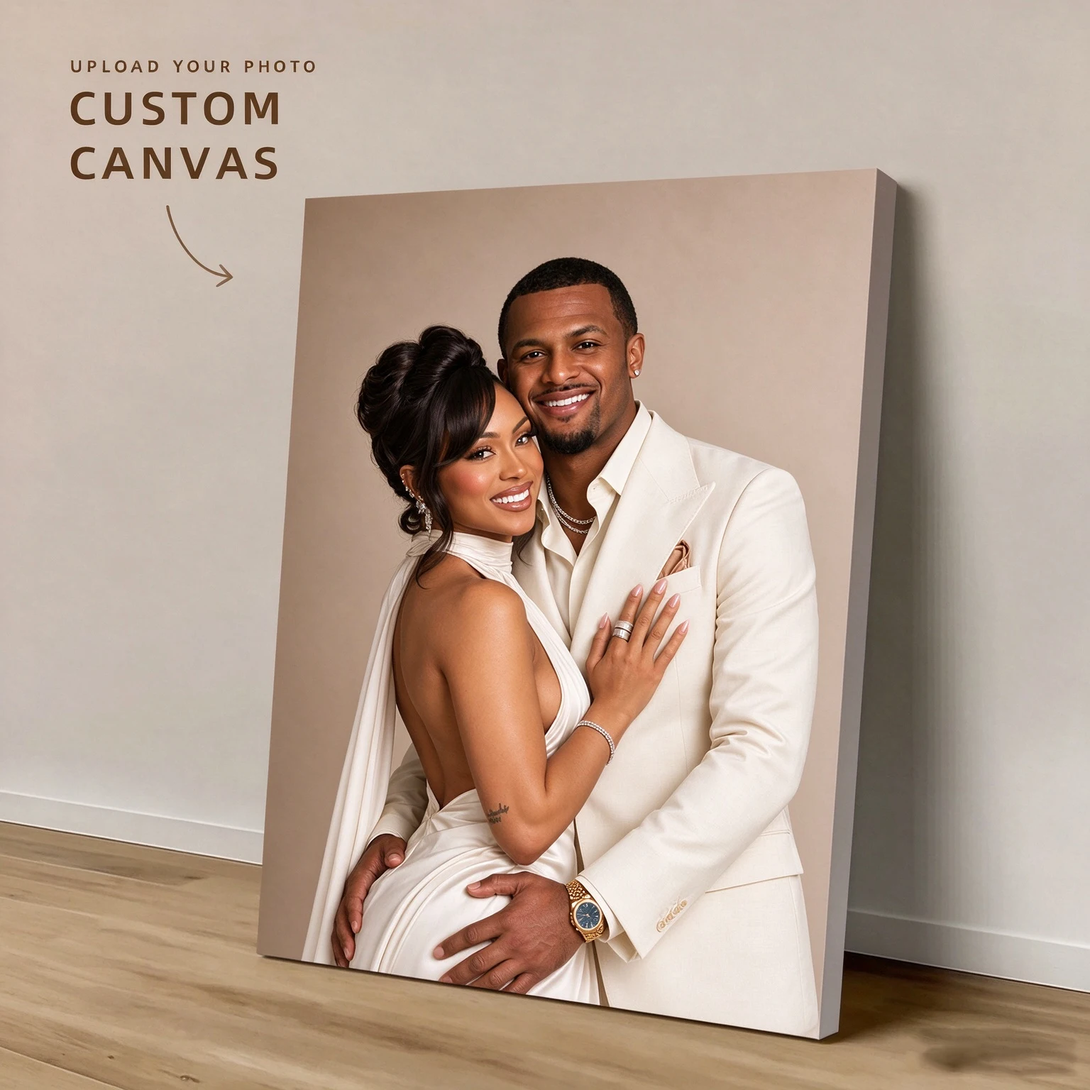 Halloween Party Supplies - Gepersonaliseerde fotoprint op canvas, een uniek