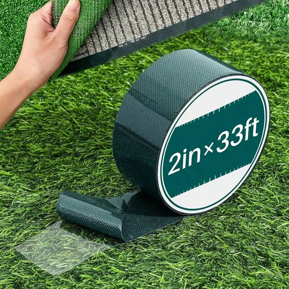 

2 In X 33 Ft Double Sided Turf Tape For Artificial Grass Rug Se Adhesive Artificial Turf Tape For Lawn Garden Carpet Connecting