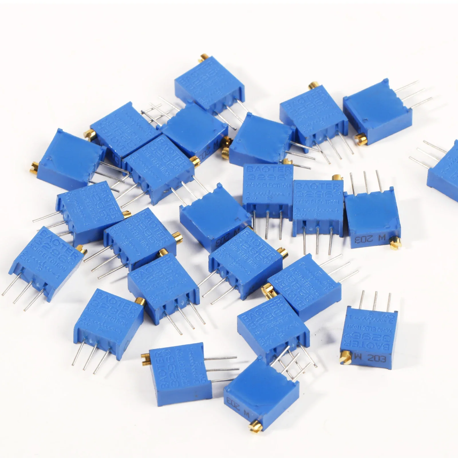 3296 واط الجهد المقاوم عدة الدقة قابل للتعديل متغير المقاومة الانتهازي الجهد 1K 10K 100K 1M 50R 100R