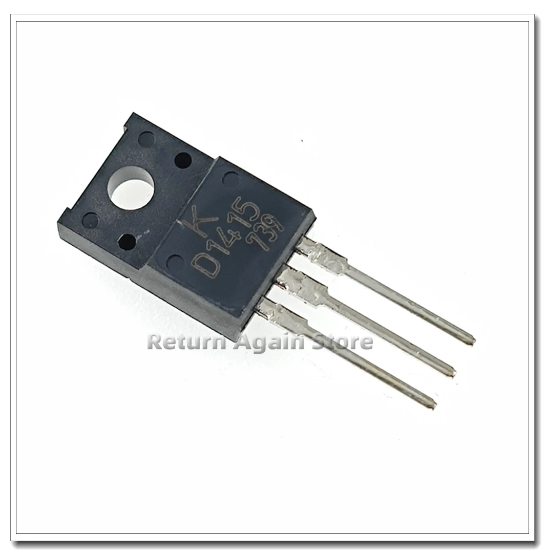 10PCS/LOT KD1415  KTD1415 TO-220F Common MOS field-effect transistors  Direct insertion transistor