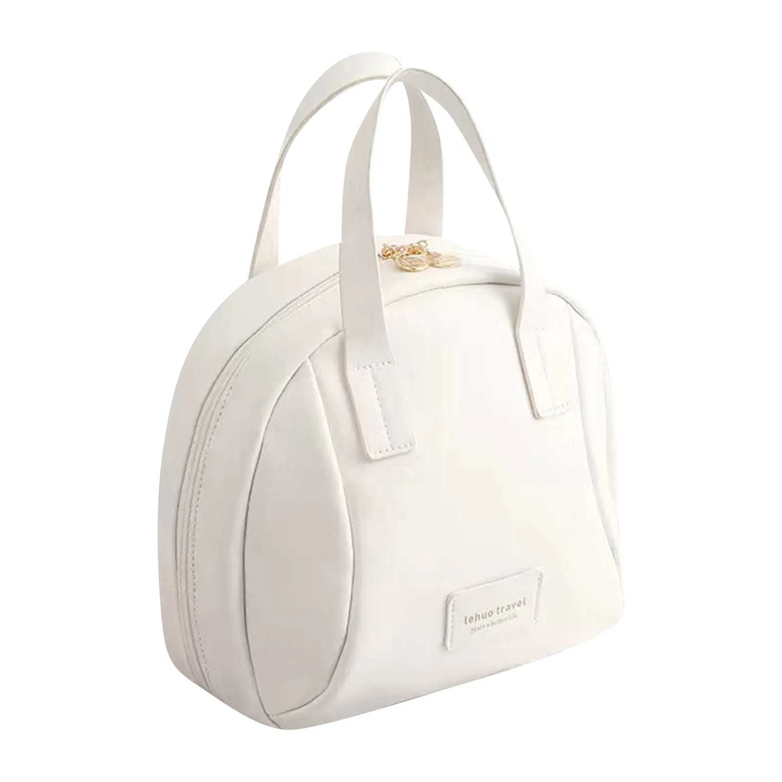 NEW Multi-Layered Shell-Shaped Multi-Compartment Toiletry Cosmetics Bag, Large Capacity Waterproof Portable Travel Makeup Bag