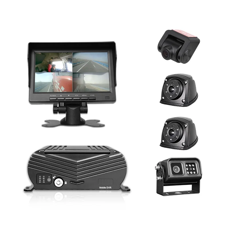 

Factory ODM/OEM Truck Car Fleet Management 4G 5G WIFI Remote Monitoring GPS Tracking Mdvr 4 Channel