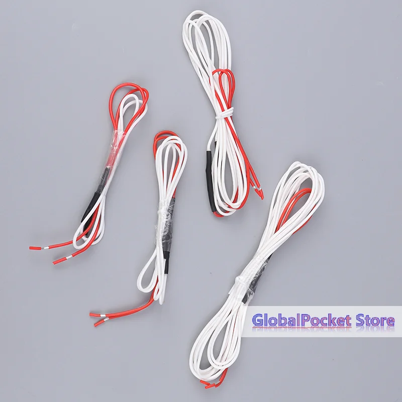 12V Silicone Rubber Low-voltage Heating Wire With Cold Wire Do Joint For Car Seats/Electric Blankets/Heating Pads/Floor Mat - view 3