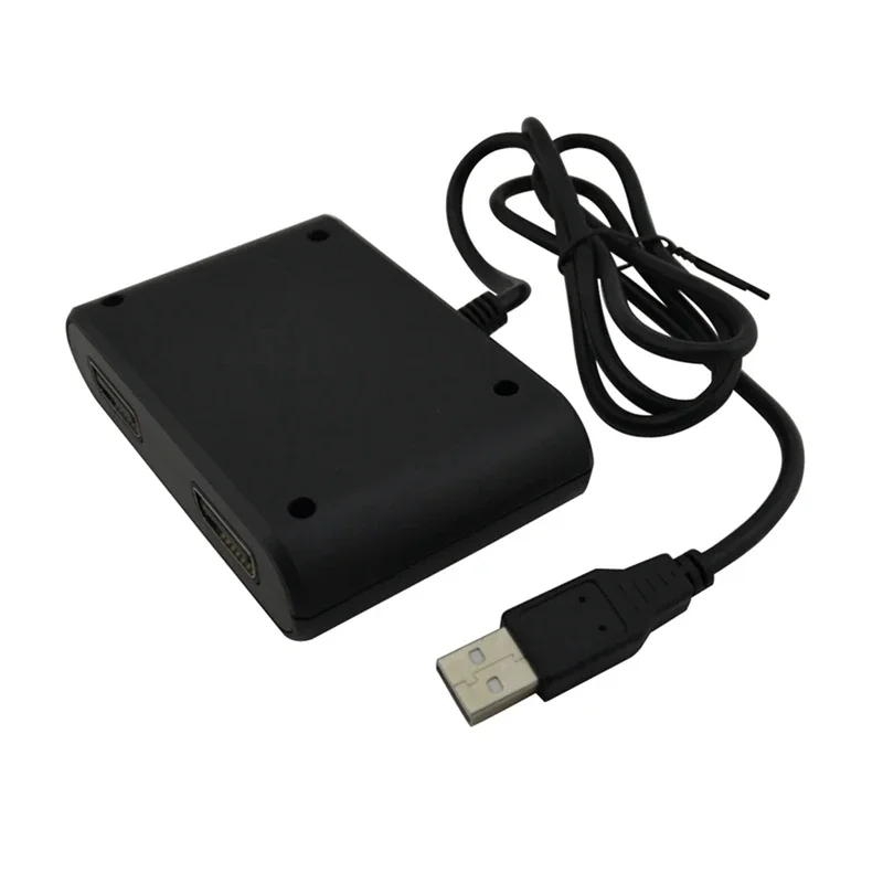 B-M USB Controller Adapter For Sega Saturn SS Controller Game Pad To PC USB Adapter Dual Port