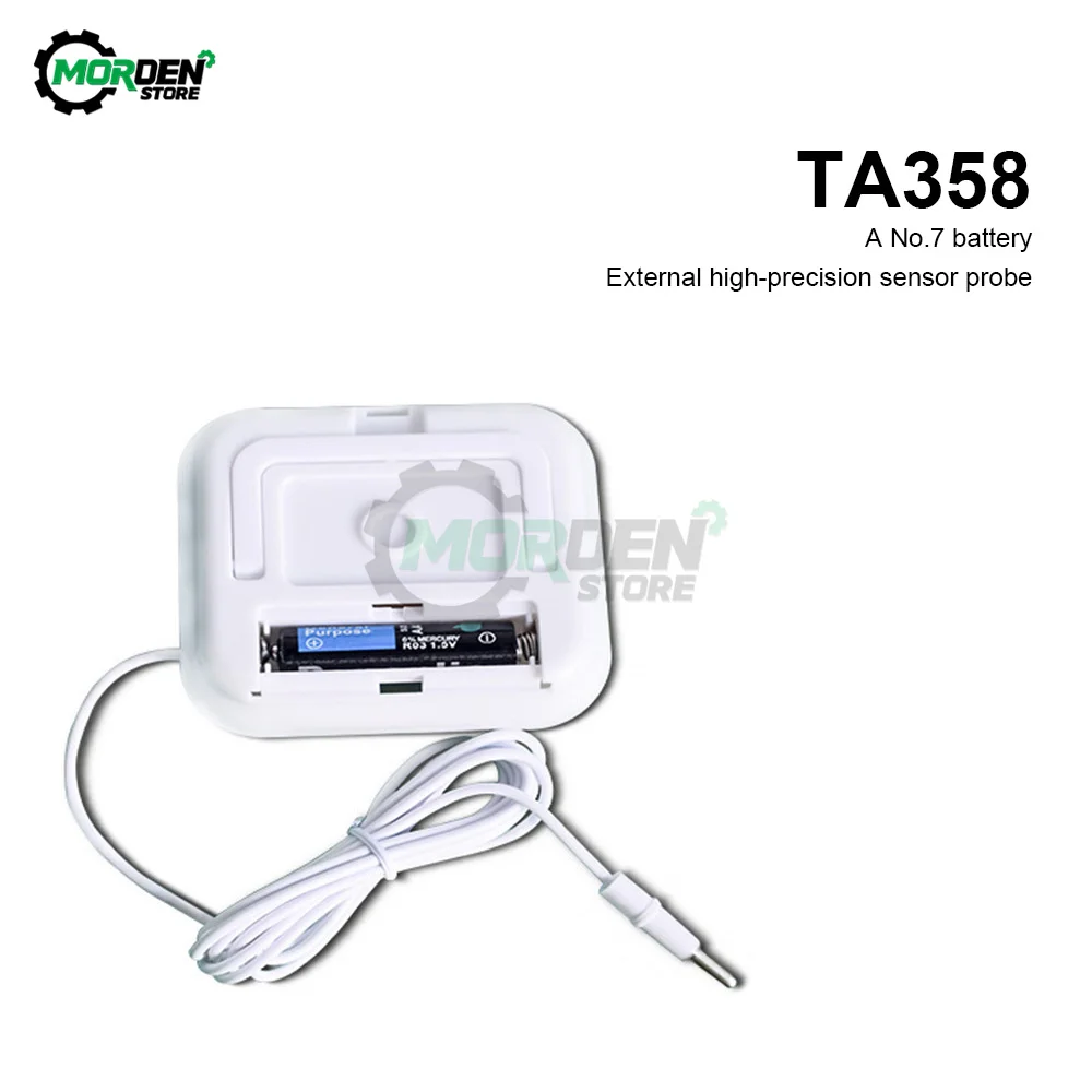 Mini LCD Digital Thermometer With Probe Sensor Swimming Pool Refrigerator Water Tank With Cable 1.5M for Fish Tank Accessories