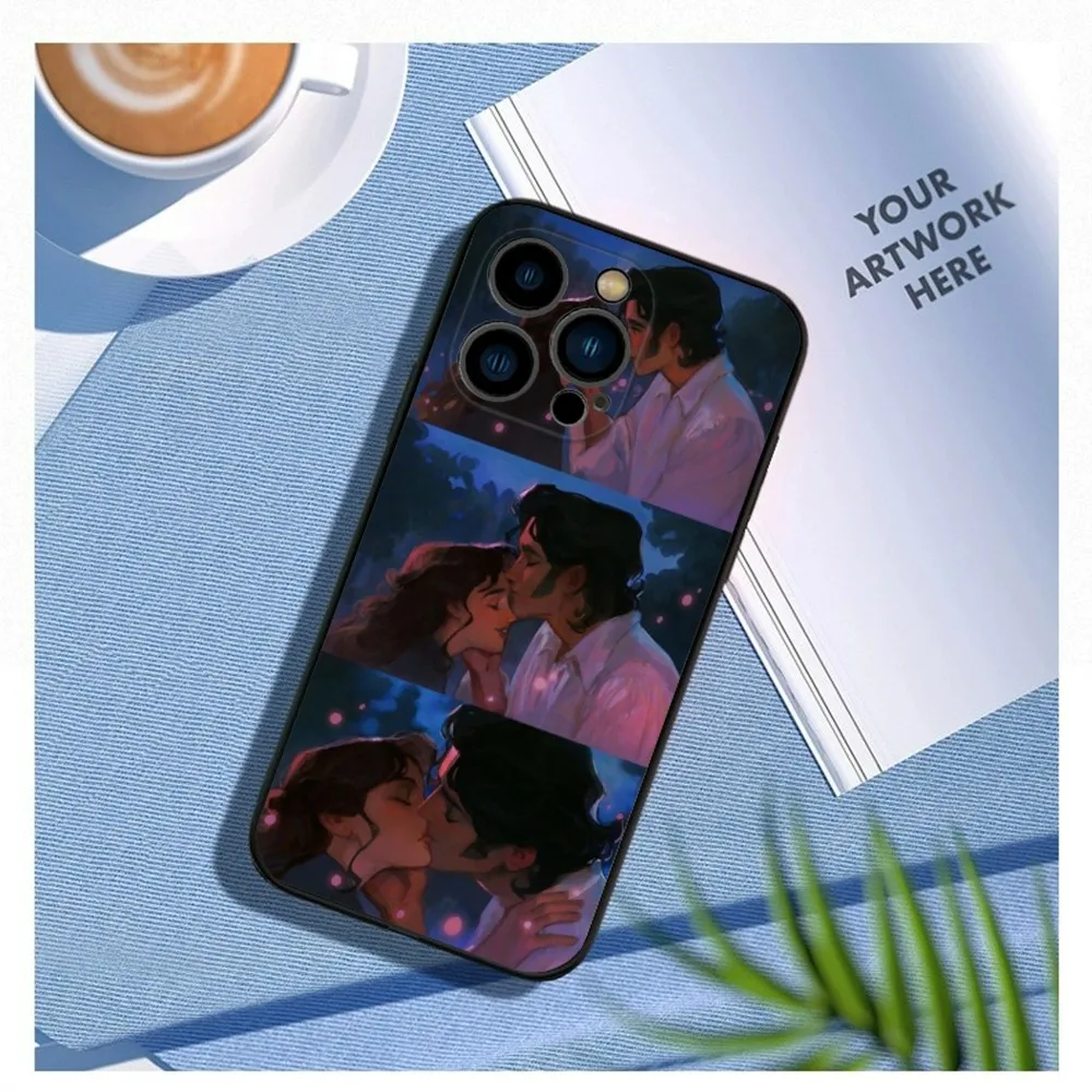 Movie Pride And Prejudice Phone Case For iPhone15,14,13,12 Mini 11 Pro XR,X,XS,MAX 7,8 Plus Silicone Cover Soft Black