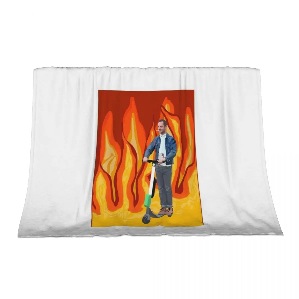

Hell hath no furry like elijah woods Throw Blanket Extra Large Throw Designers Winter beds Blankets