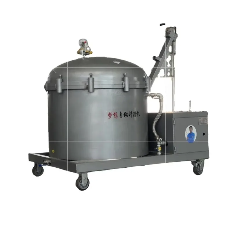 Customized High Efficiency Cooking Oil Filter System and Multi Seed Oil Refining Machine for Commercial Use