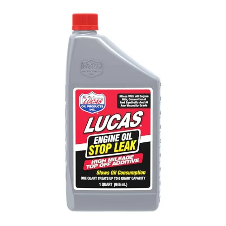 

11100 Engine Oil Stop Leak Top Off Additive 1 Quart Pack of 6