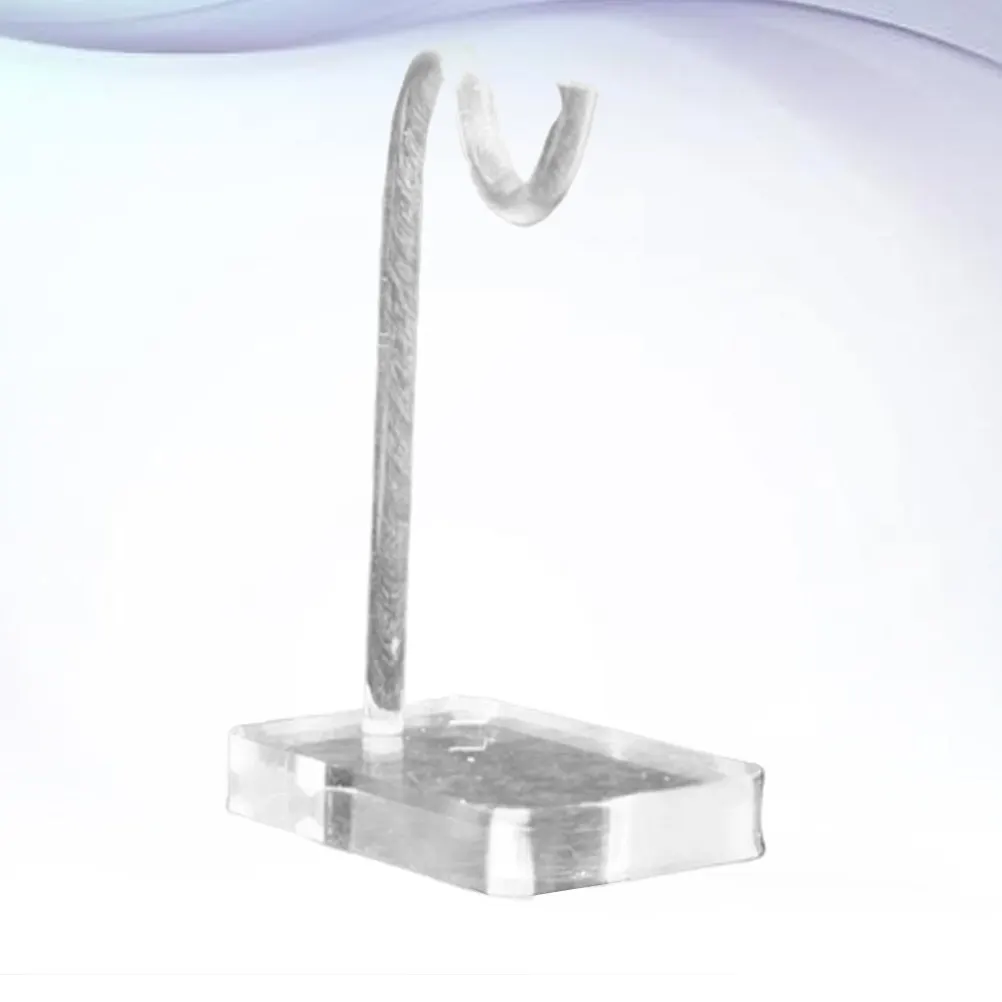 

Акриловая подставка для украшений с крючками: стильный органайзер для браслетов, часов, цепочек, держатель для хранения браслетов