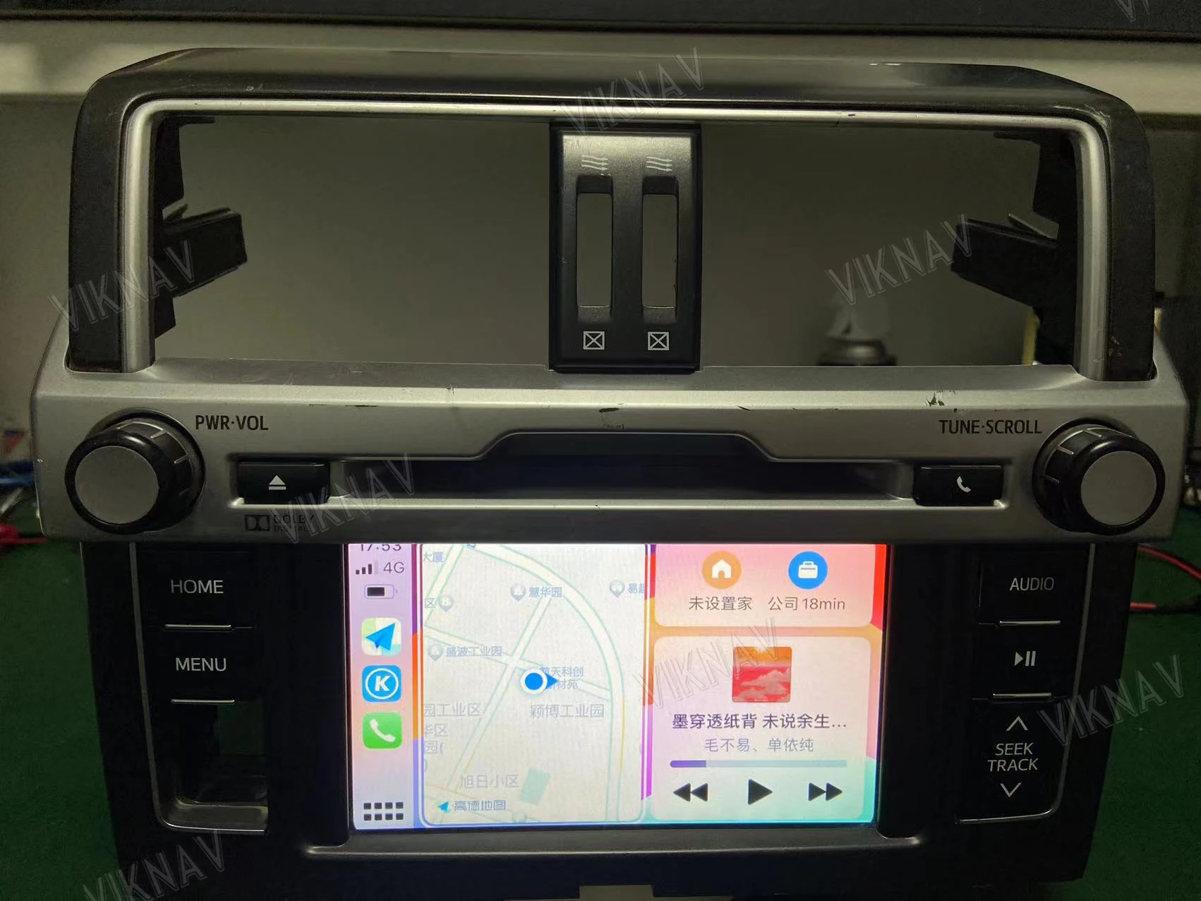 Viknav linux interface decodificação caixa apto para toyota rav4 2016 2017 2018 android auto sem fio carplay atualização caixa decodificadora