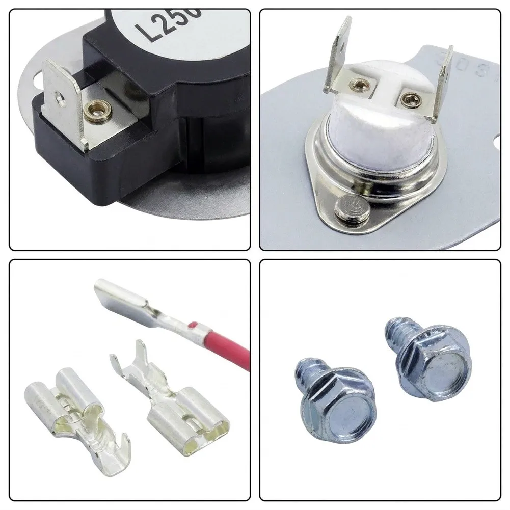 279816 Replacement Kit for Dryer Thermal for protection Includes Thermostat 250F Thermal Fuse 309F and Terminal Hardware