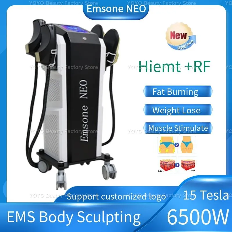 Emsone NEO 6500w 15 Tesla EMS Electromagnetic Machine Professional Body Sculpting Muscle Stimulate slim hiemt Body Slimming Rf