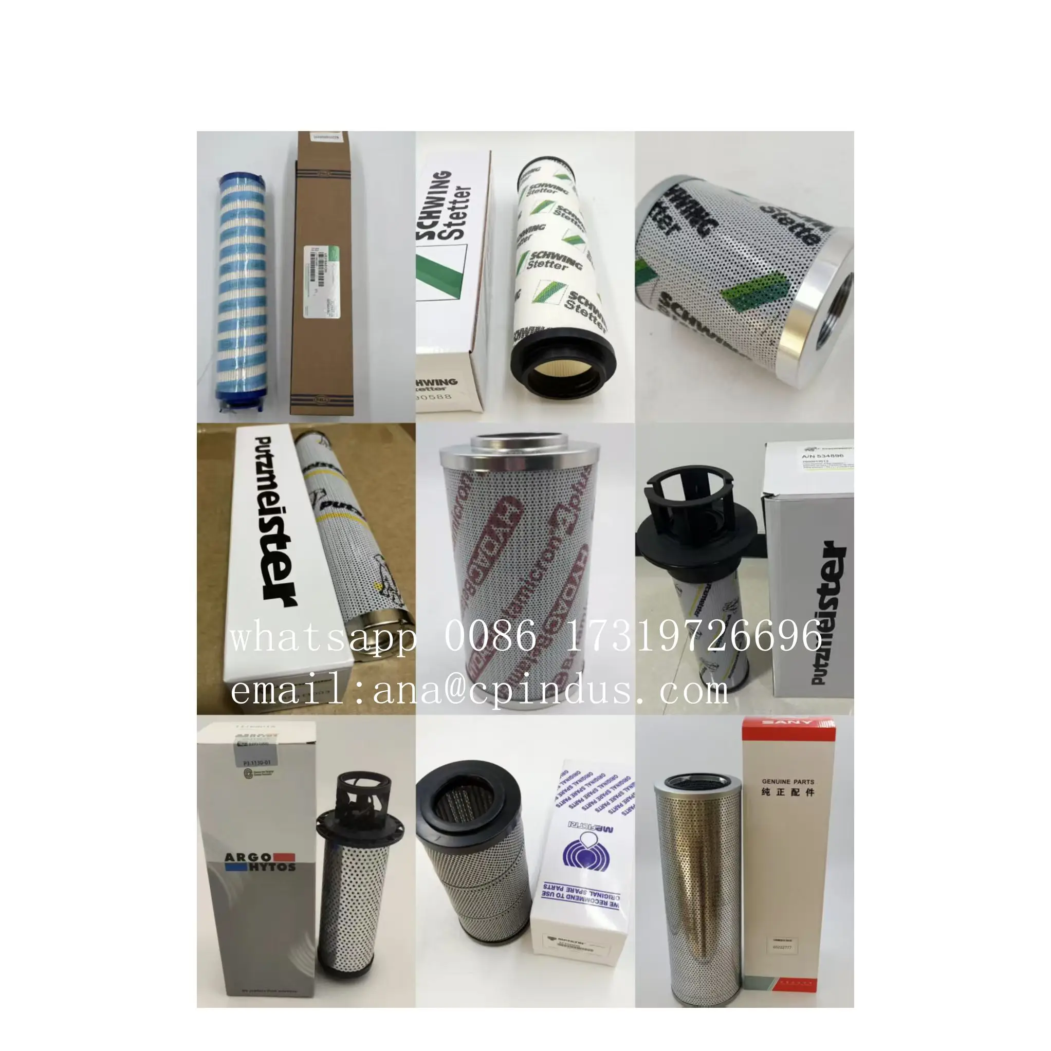

Filter Element 1069900039 Main Hydraulic Filter for Zoomlion