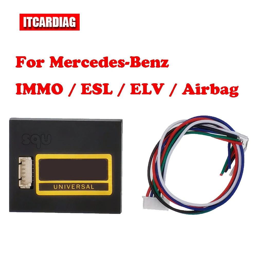 V96 Universal Juli Pro Car Emulator For Mercedes Benz Immobiliser/ESL/ELV/Airbag CR2 CR1.7 CR1.2 ME 2.8 ME2.0 ME1.0 MSA 25.2 MSA